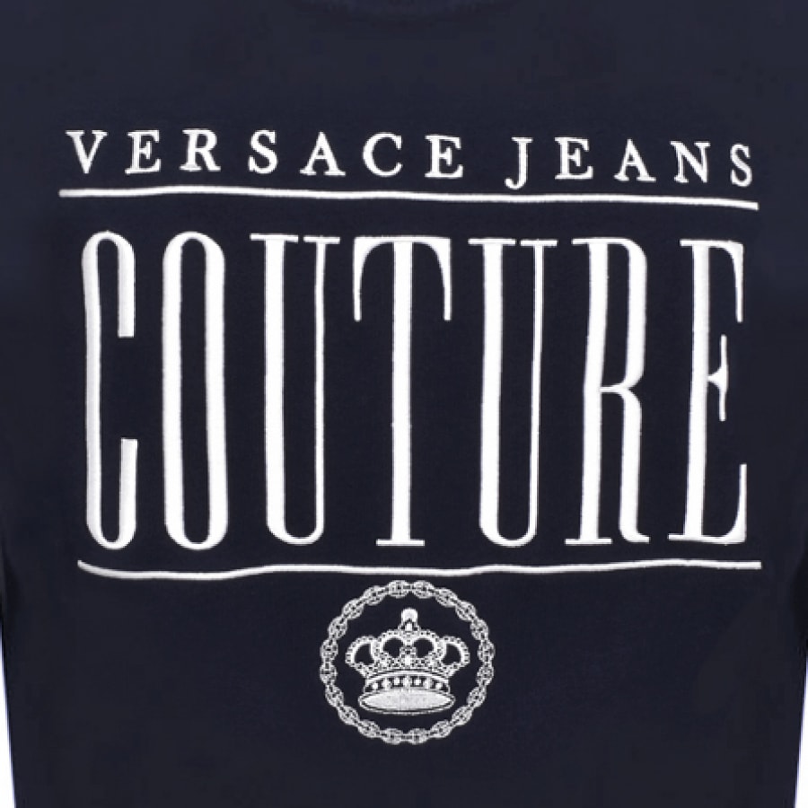 Alternative Image for ProductVersace Jeans Couture Logo Sweatshirt Blue3